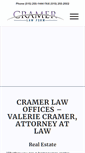 Mobile Screenshot of cramerlawplc.com